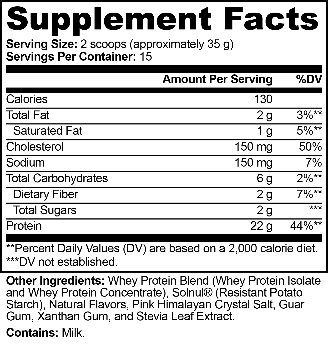 Performance Whey Protein Blend (Chocolate) Isaac temple nutrition