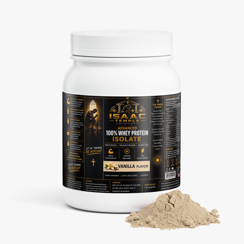 Advanced 100% Whey Protein Isolate