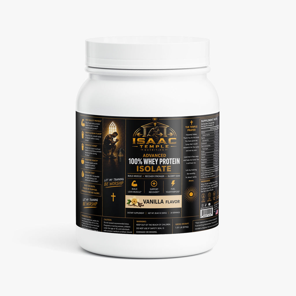 Advanced 100% Whey Protein Isolate