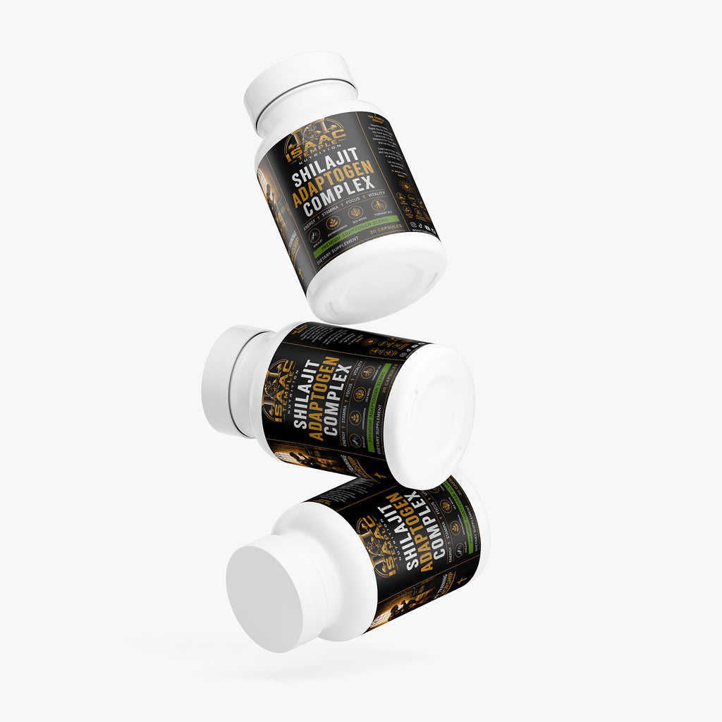 Shilajit Adaptogen Complex Isaac temple nutrition