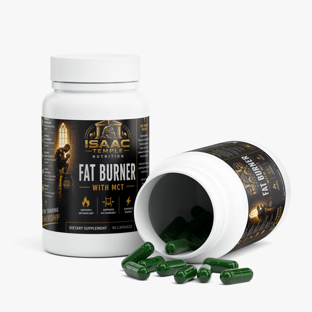 Fat Burner with MCT Isaac temple nutrition