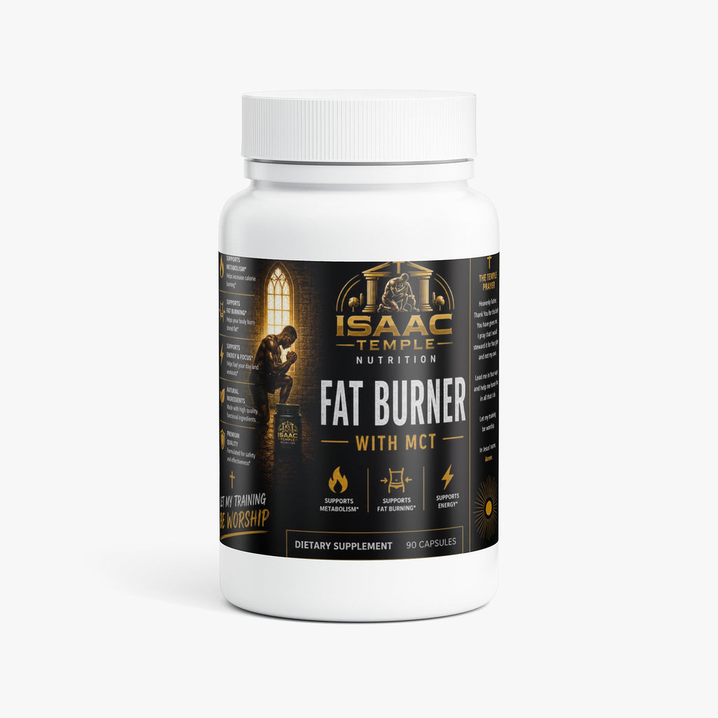 Fat Burner with MCT Isaac temple nutrition