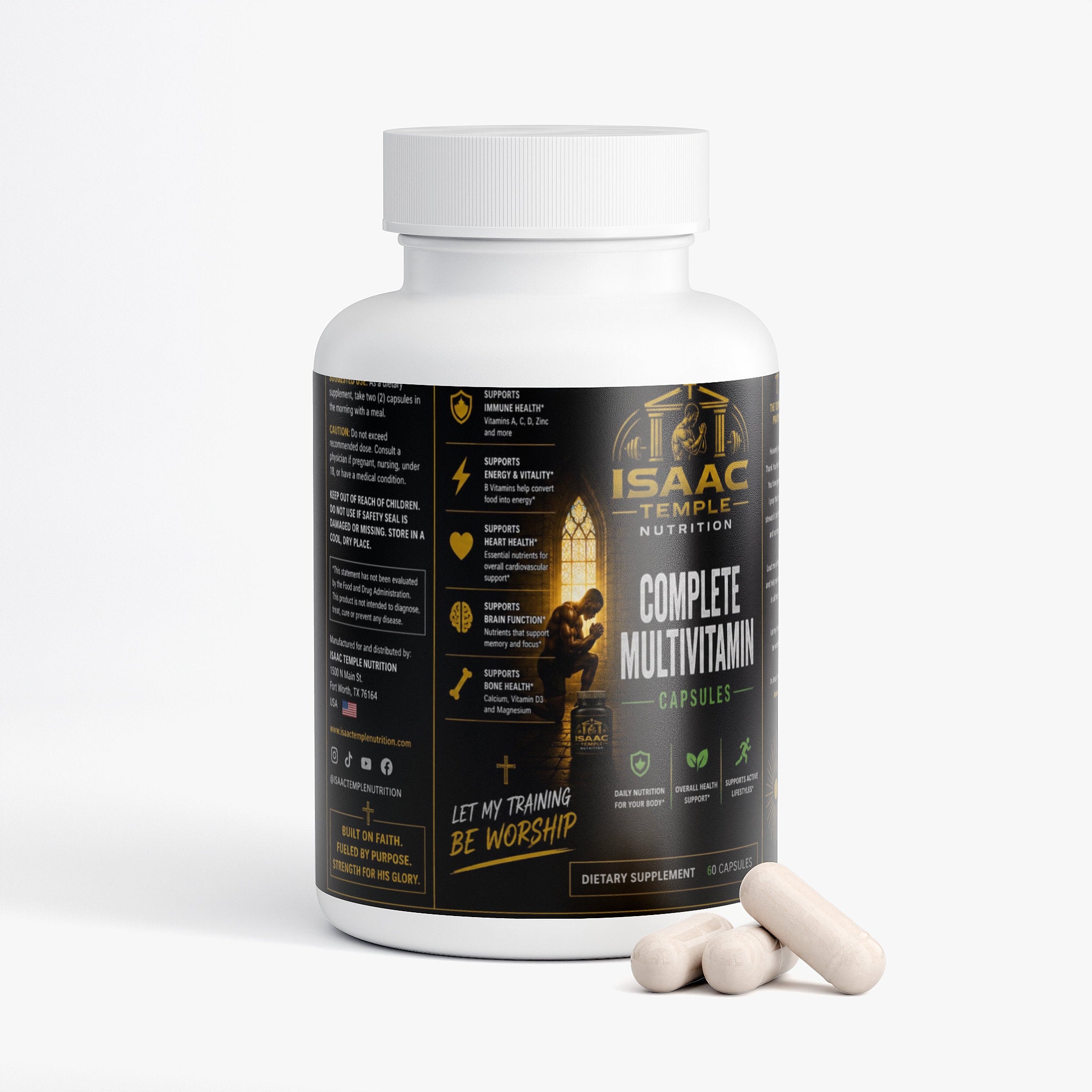 Complete Multivitamin Isaac temple nutrition