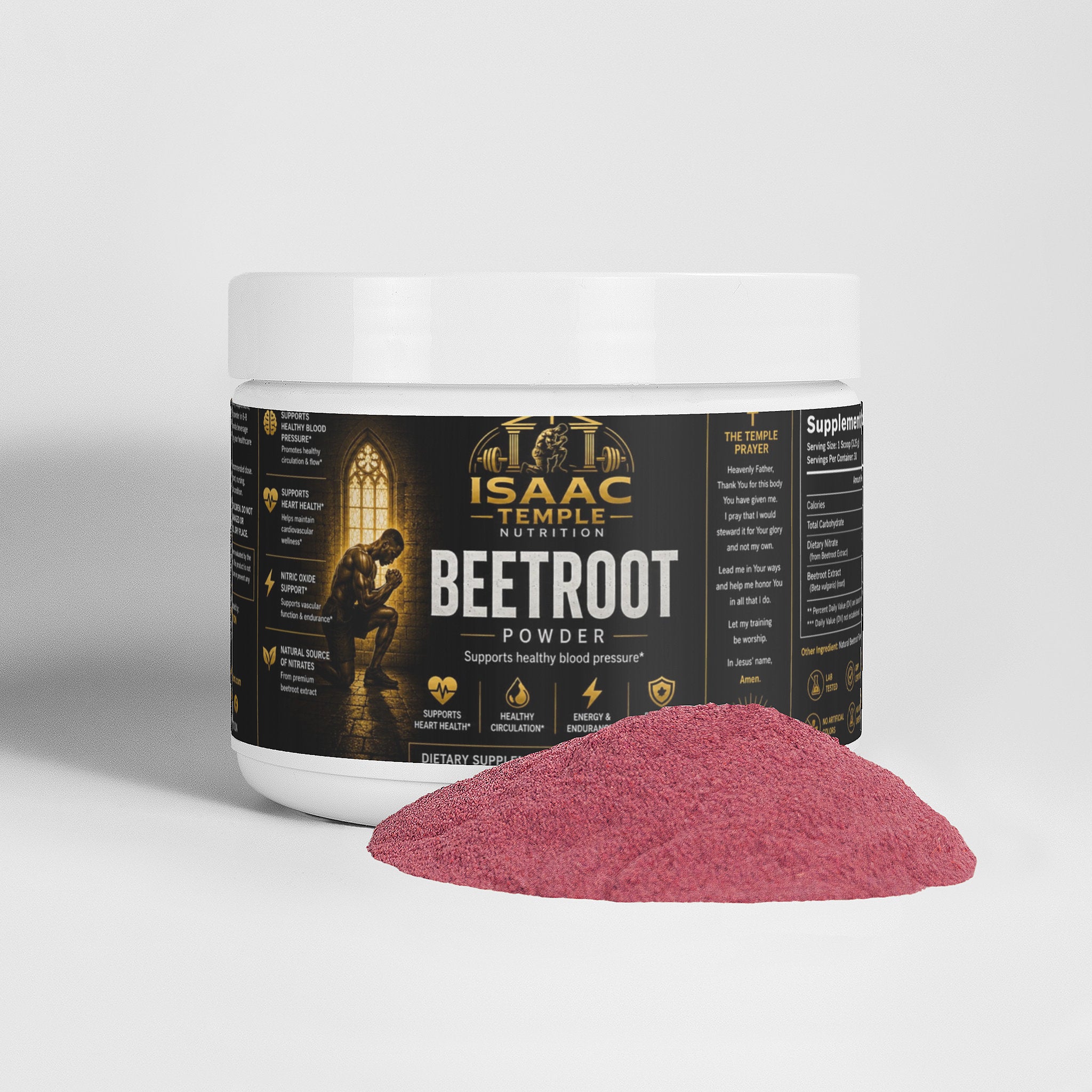 Beetroot Powder Isaac temple nutrition