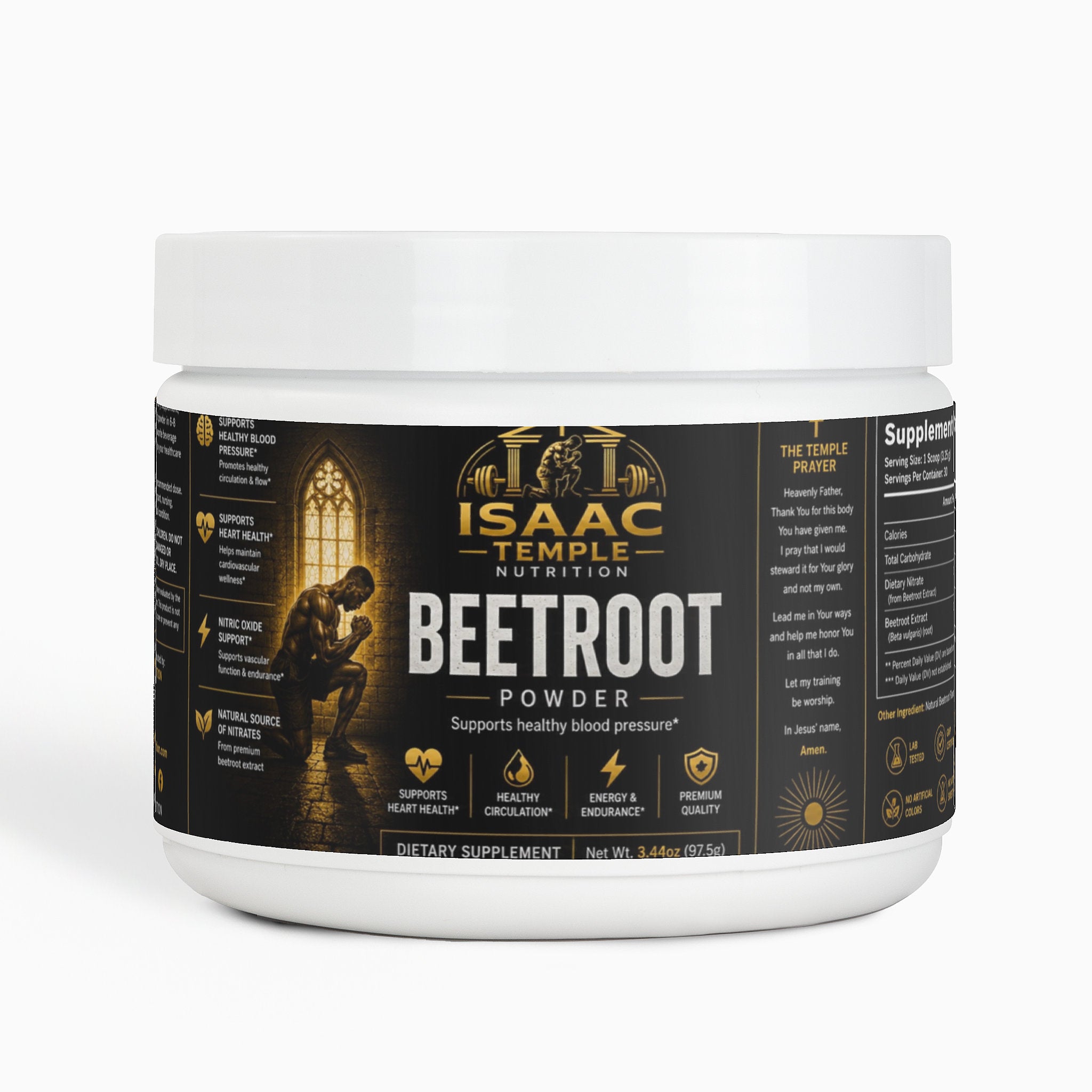 Beetroot Powder Isaac temple nutrition