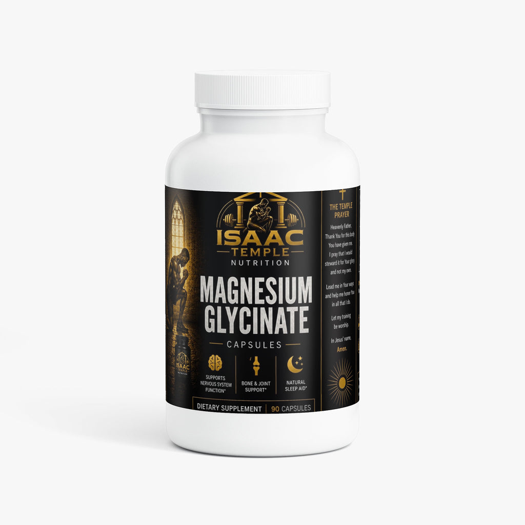 Magnesium Glycinate Isaac temple nutrition