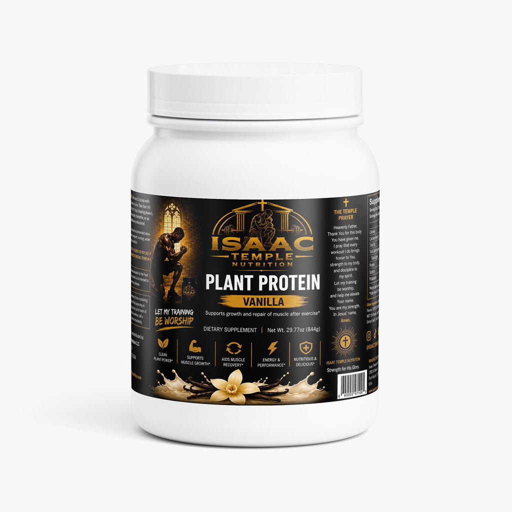 Plant Protein (Vanilla) Isaac temple nutrition