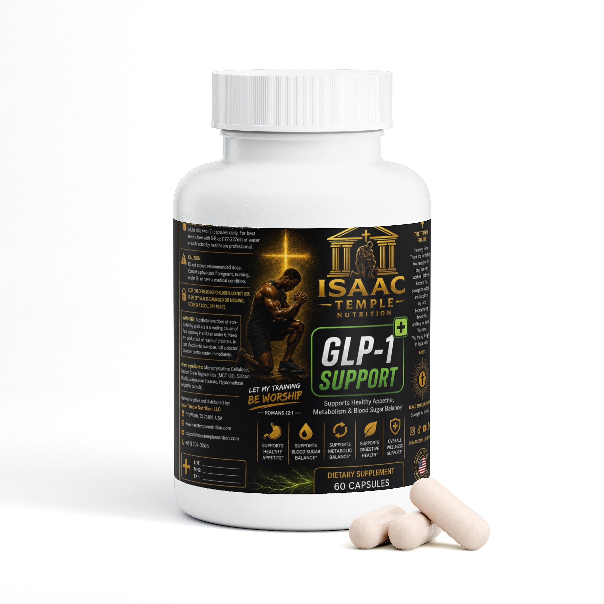 GLP-1 Support Isaac temple nutrition