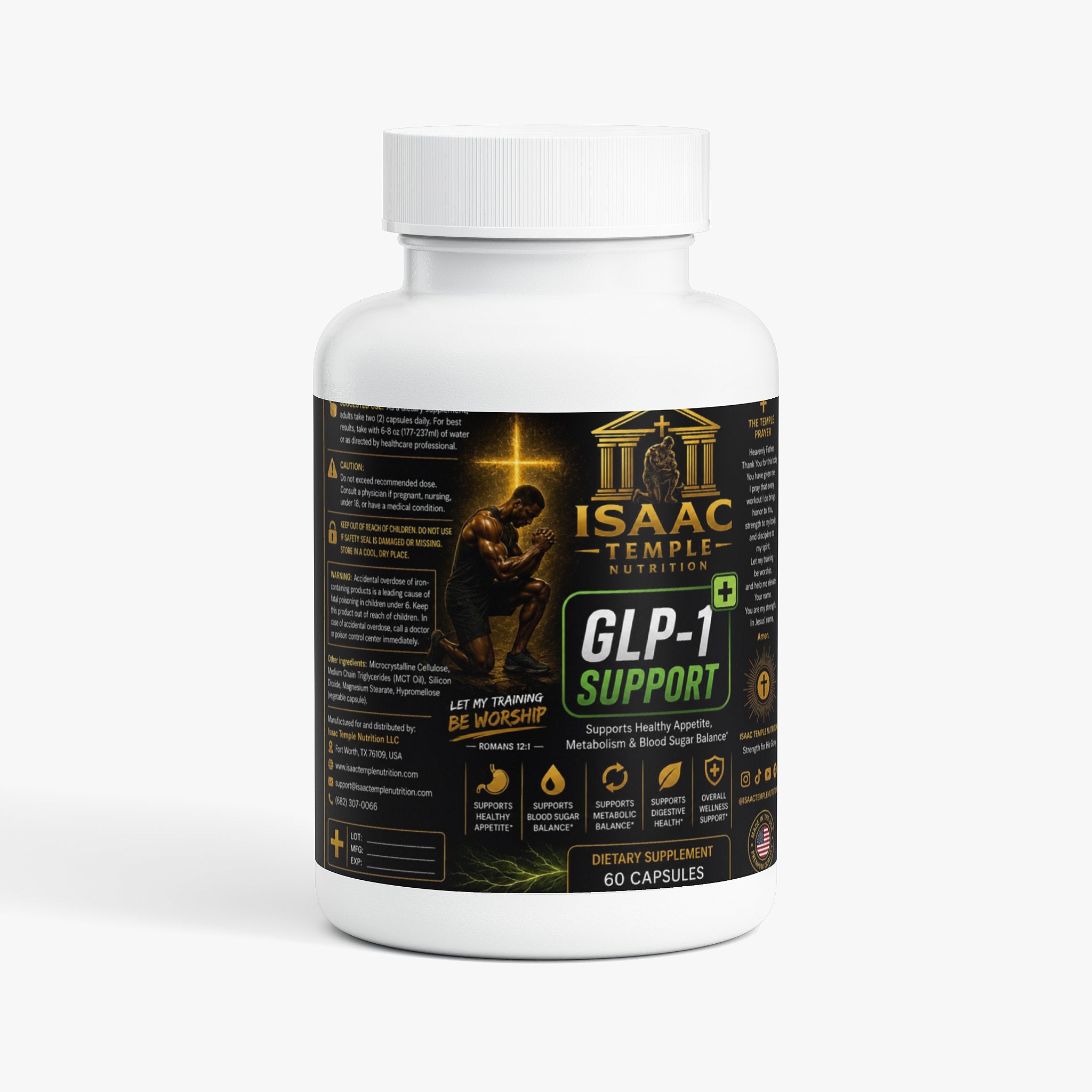 GLP-1 Support Isaac temple nutrition