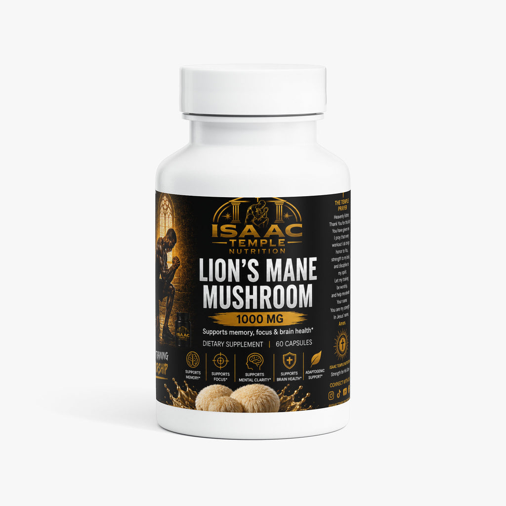Lion's Mane Mushroom Isaac temple nutrition