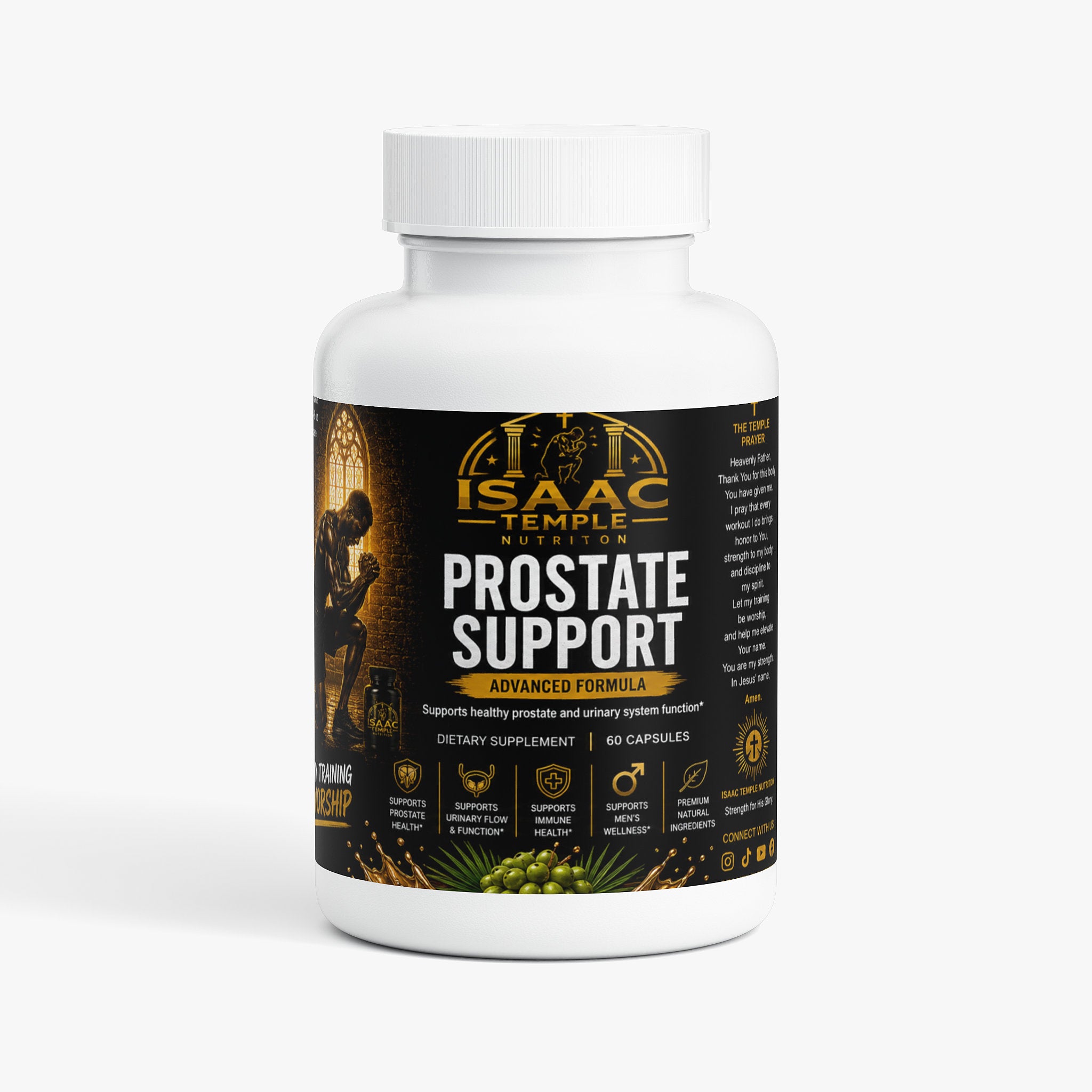 Prostate Support Isaac temple nutrition