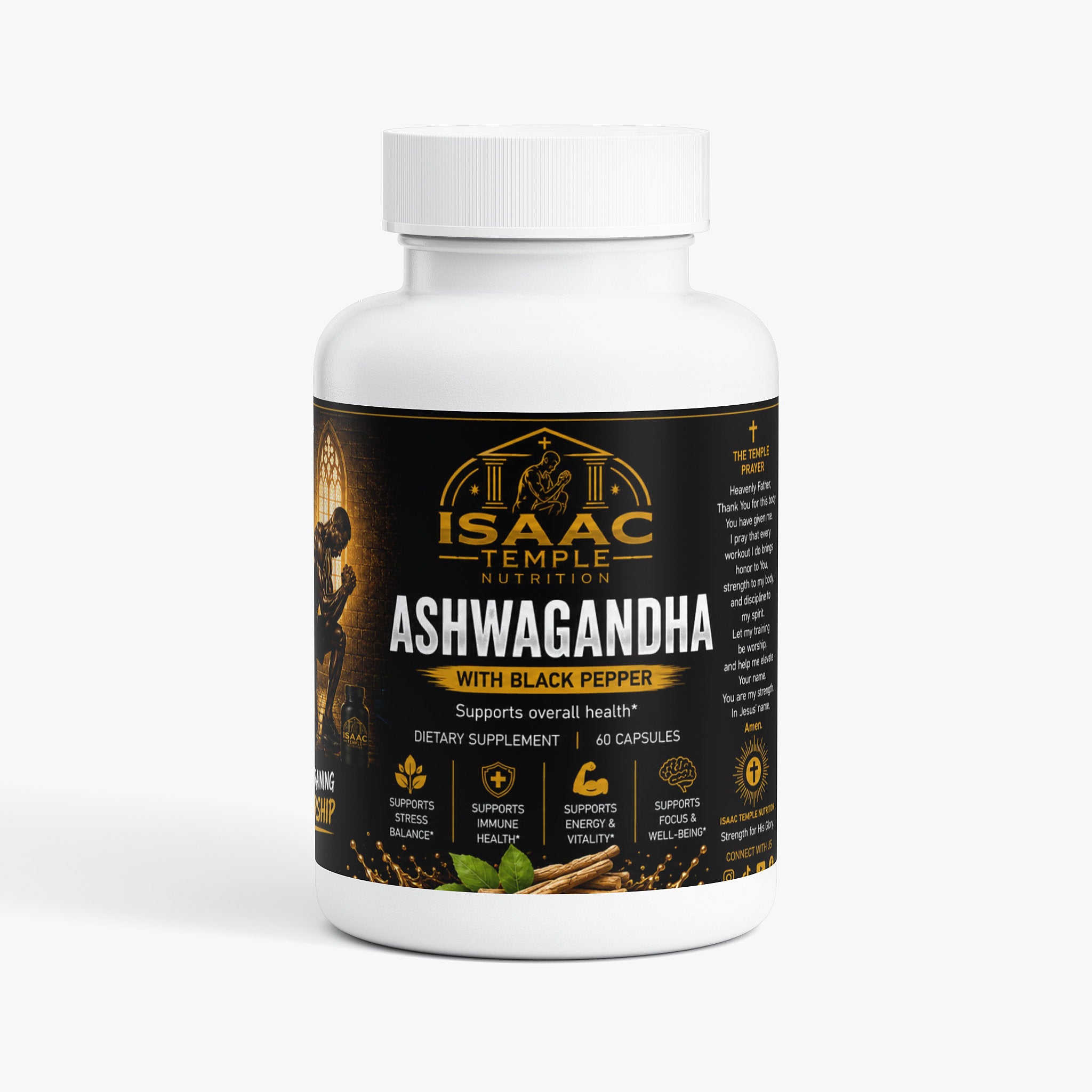 Ashwagandha Isaac temple nutrition