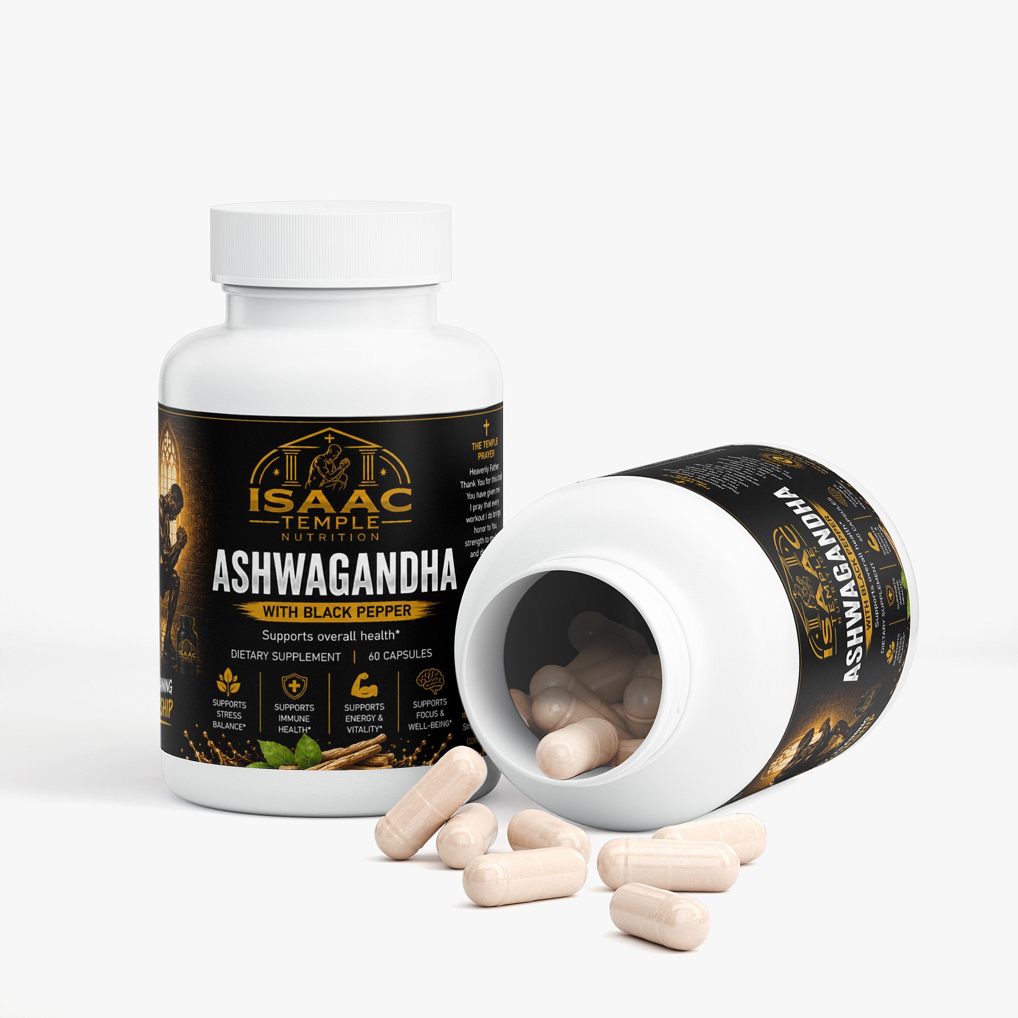 Ashwagandha Isaac temple nutrition