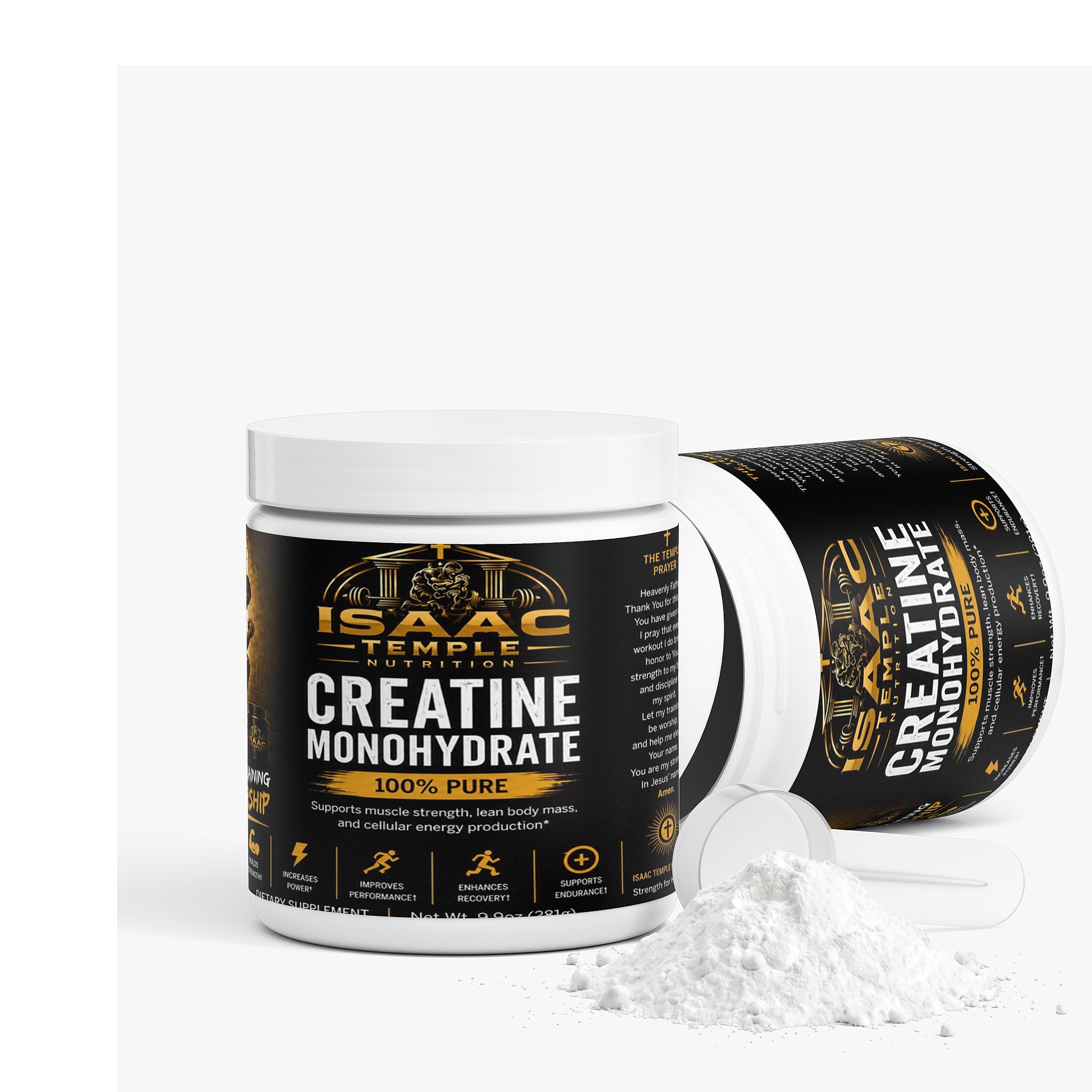 Creatine Monohydrate Isaac temple nutrition