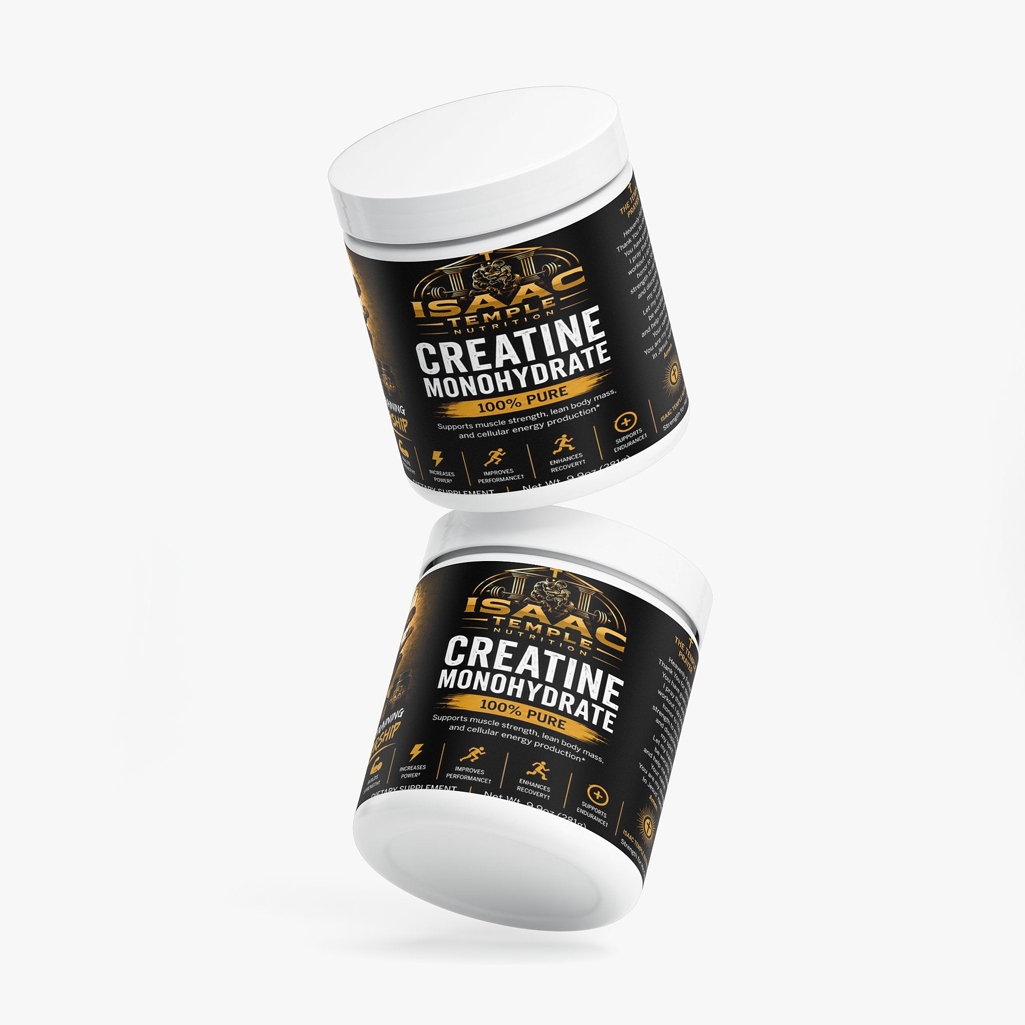 Creatine Monohydrate Isaac temple nutrition