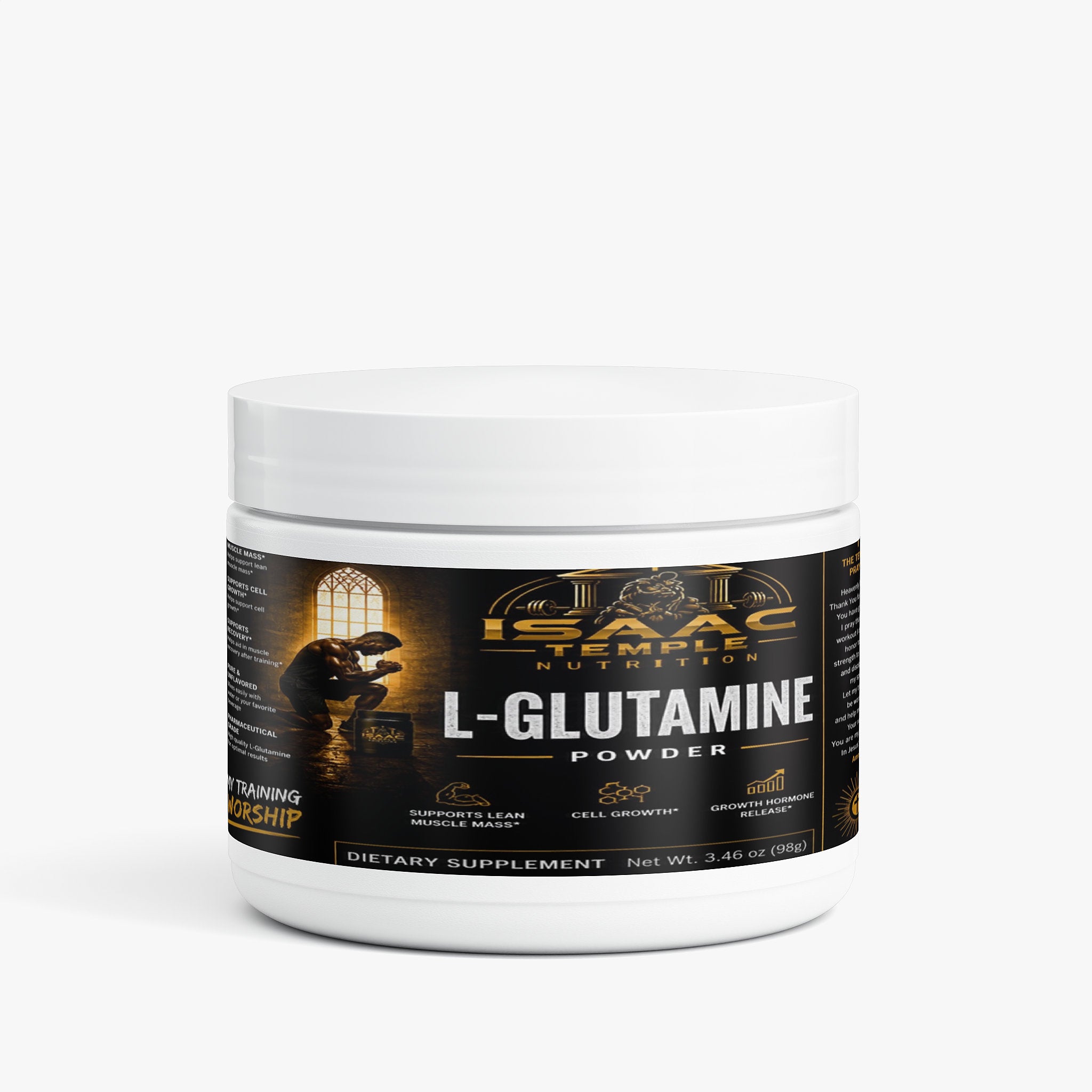 L-Glutamine Isaac temple nutrition