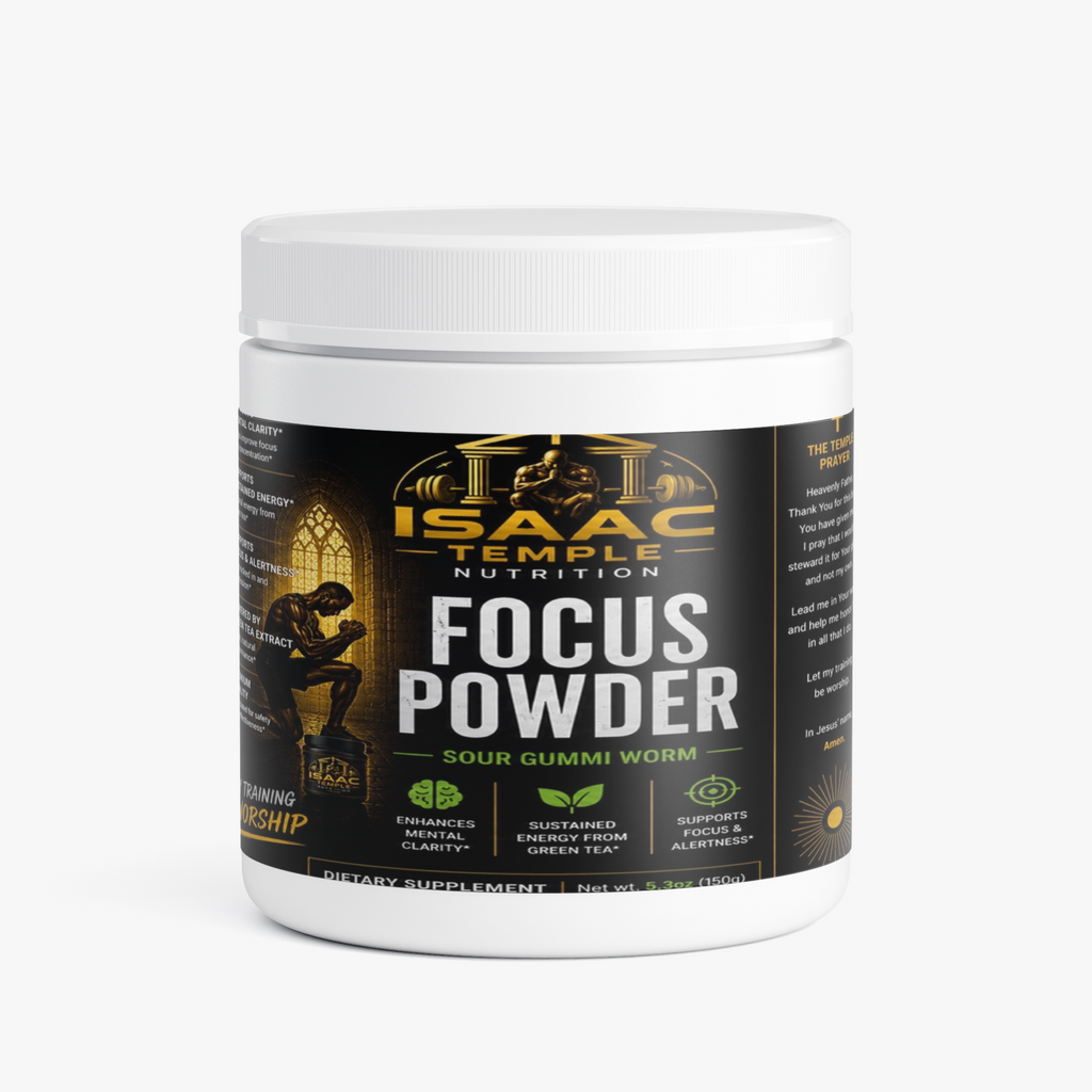 Focus Powder (Sour Gummi Worm) Isaac temple nutrition