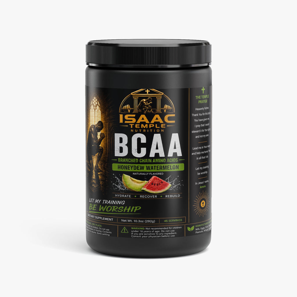 BCAA Post Workout Powder (Honeydew/Watermelon) Isaac Temple Nutrition