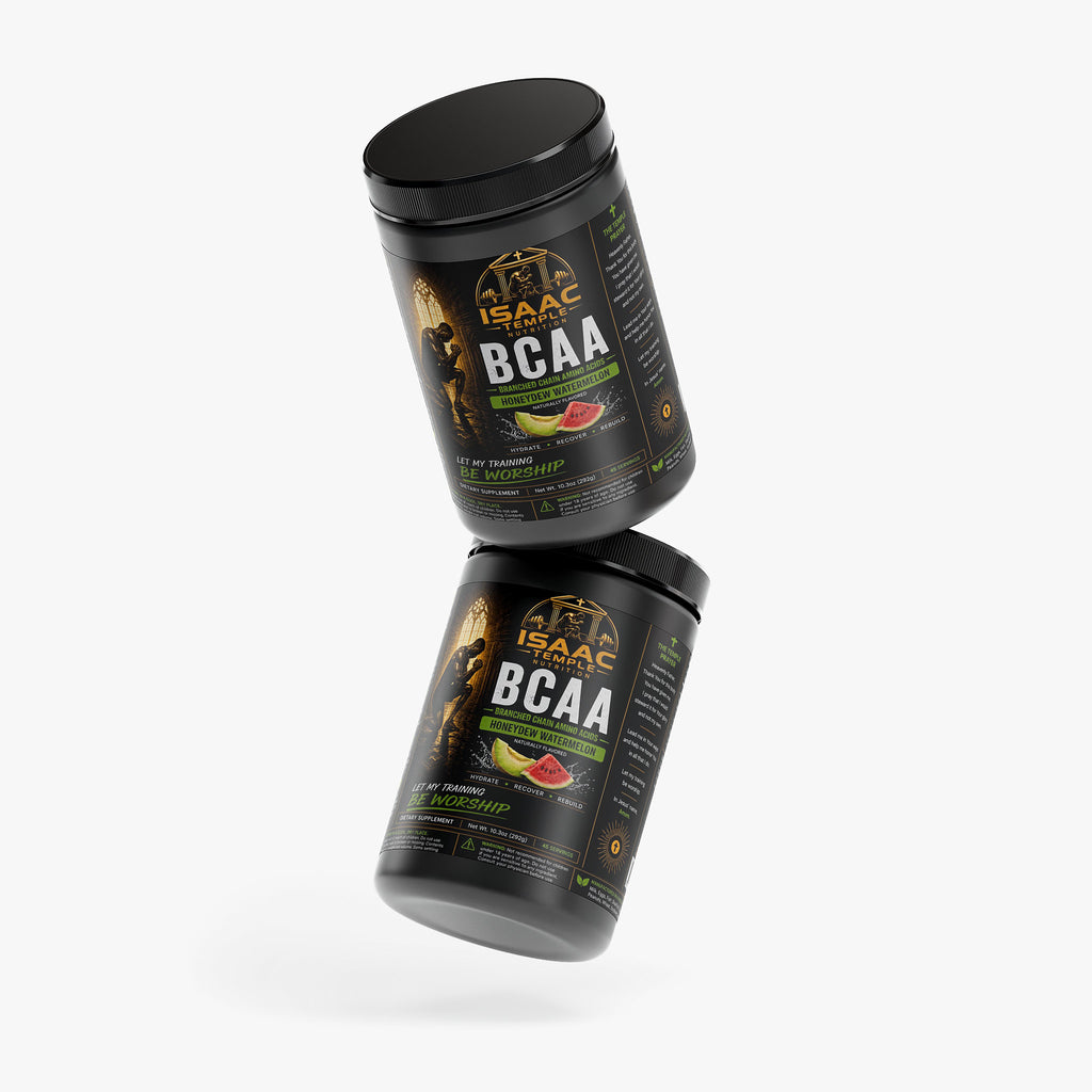 BCAA Post Workout Powder (Honeydew/Watermelon) Isaac Temple Nutrition