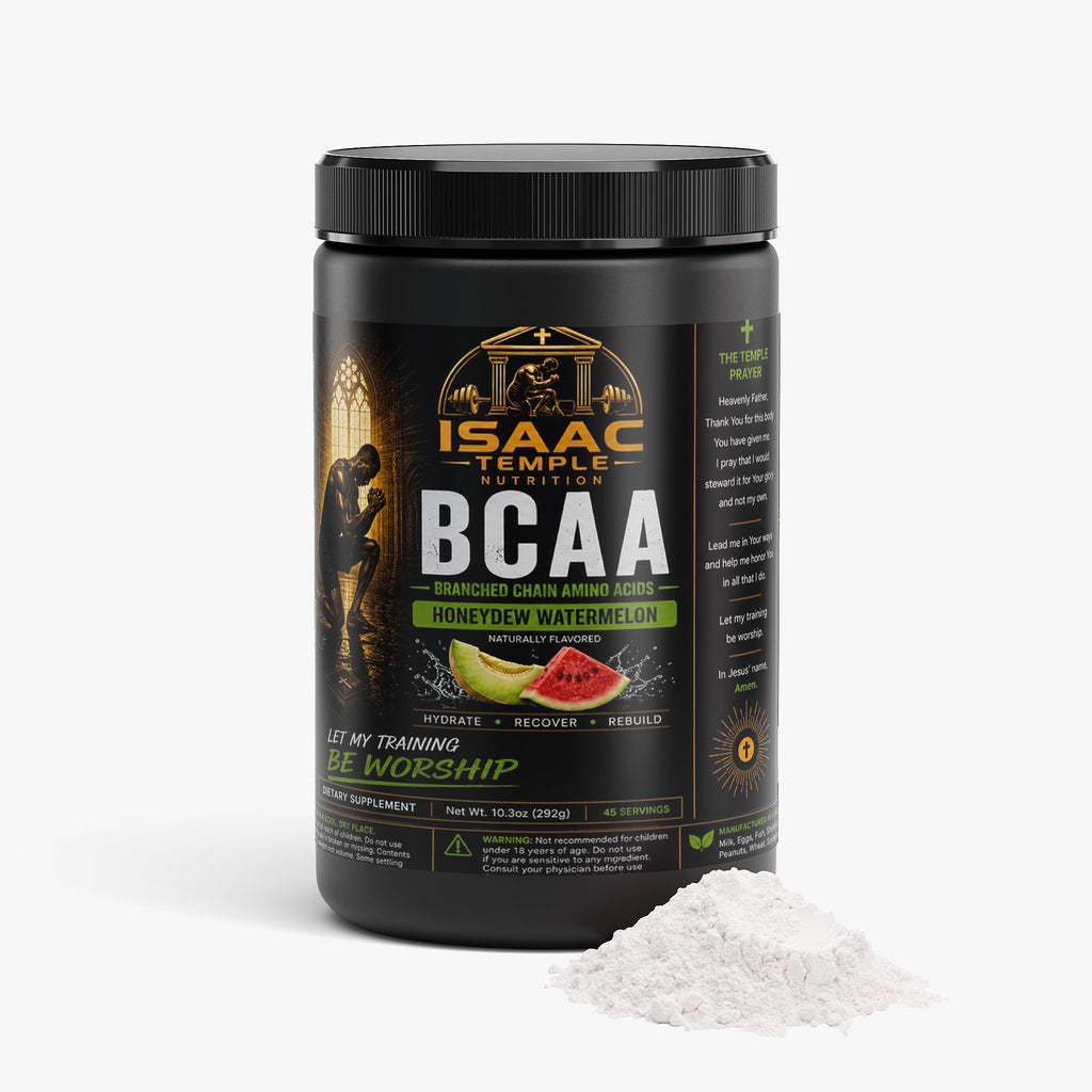 BCAA Post Workout Powder (Honeydew/Watermelon) Isaac Temple Nutrition