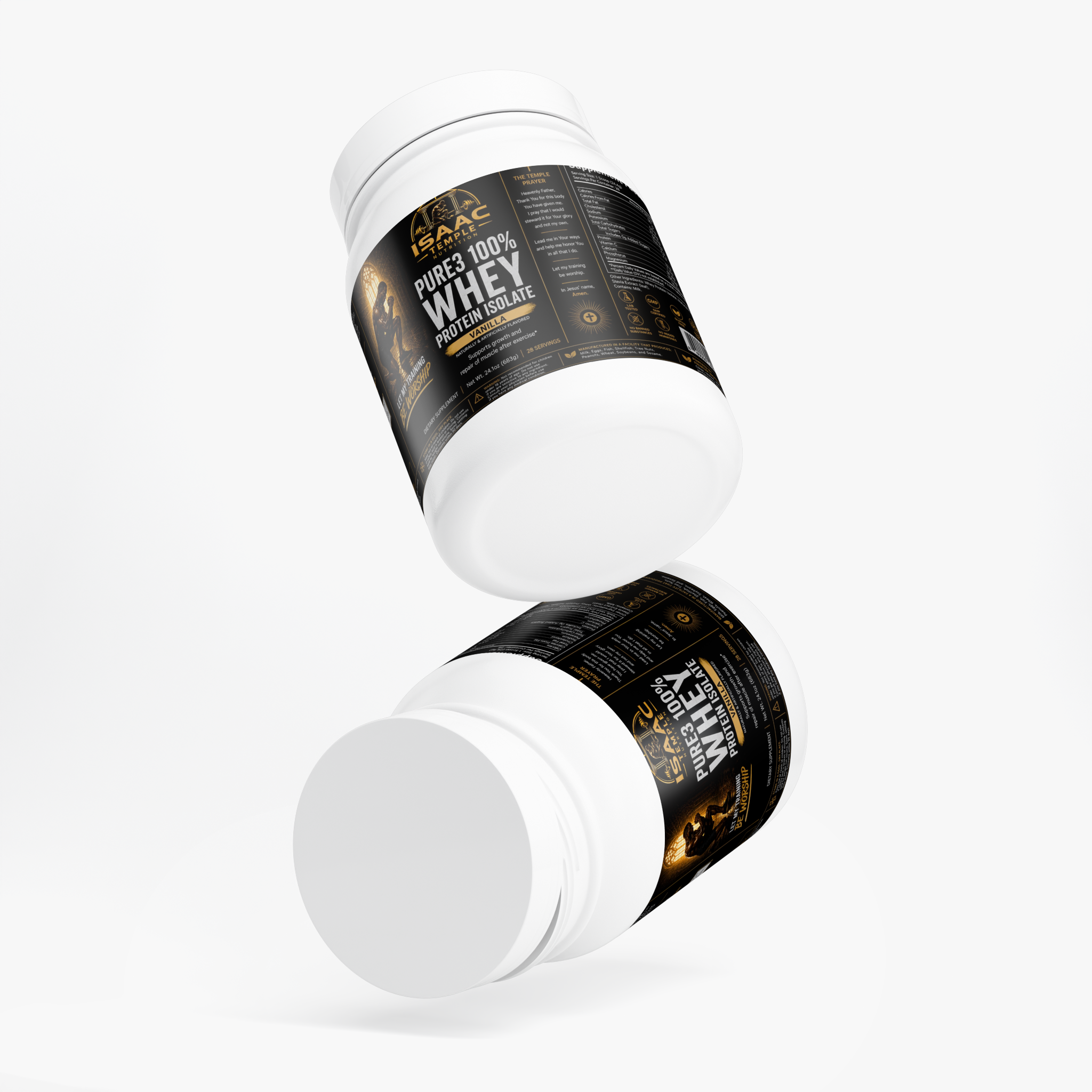 Pure3 100% Whey Protein Isolate (Vanilla)