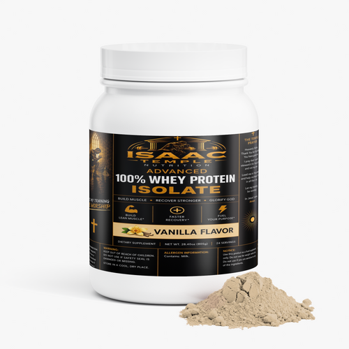 Advanced 100% Whey Protein Isolate