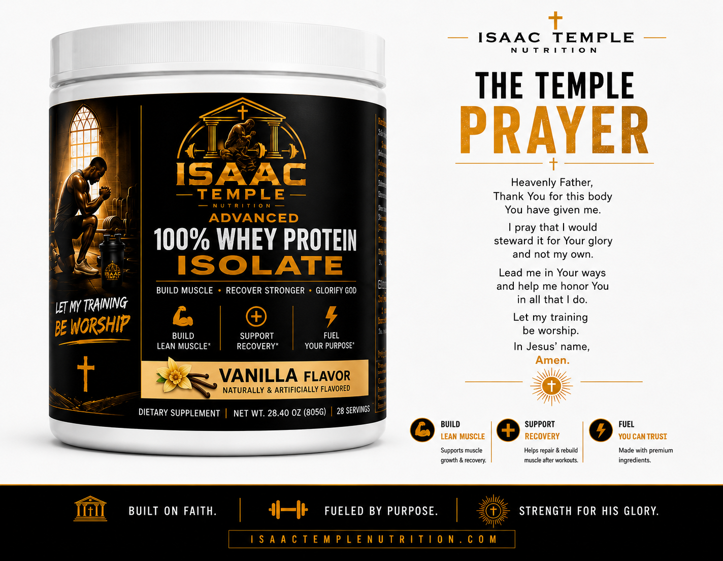 Advanced 100% Whey Protein Isolate