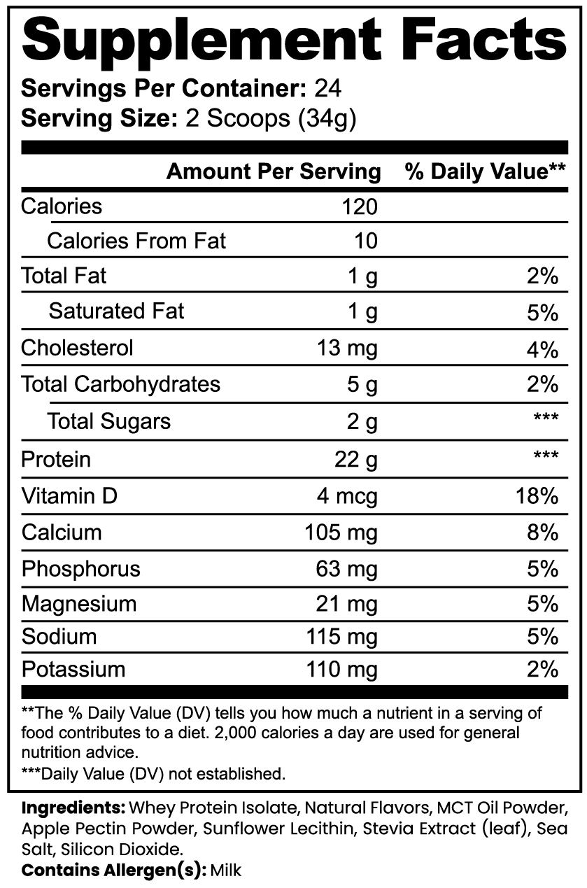 Whey Protein Isolate
